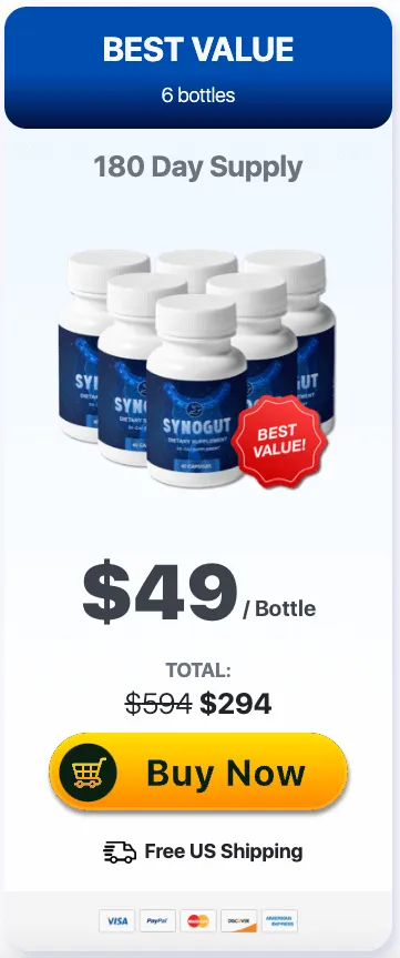 SynoGut 6 bottles